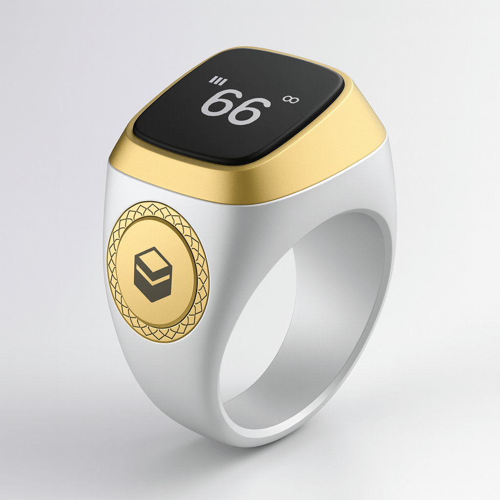 Dhikr Ring – Bague connectée avec appel à la prière & direction Qibla - MeMuslim