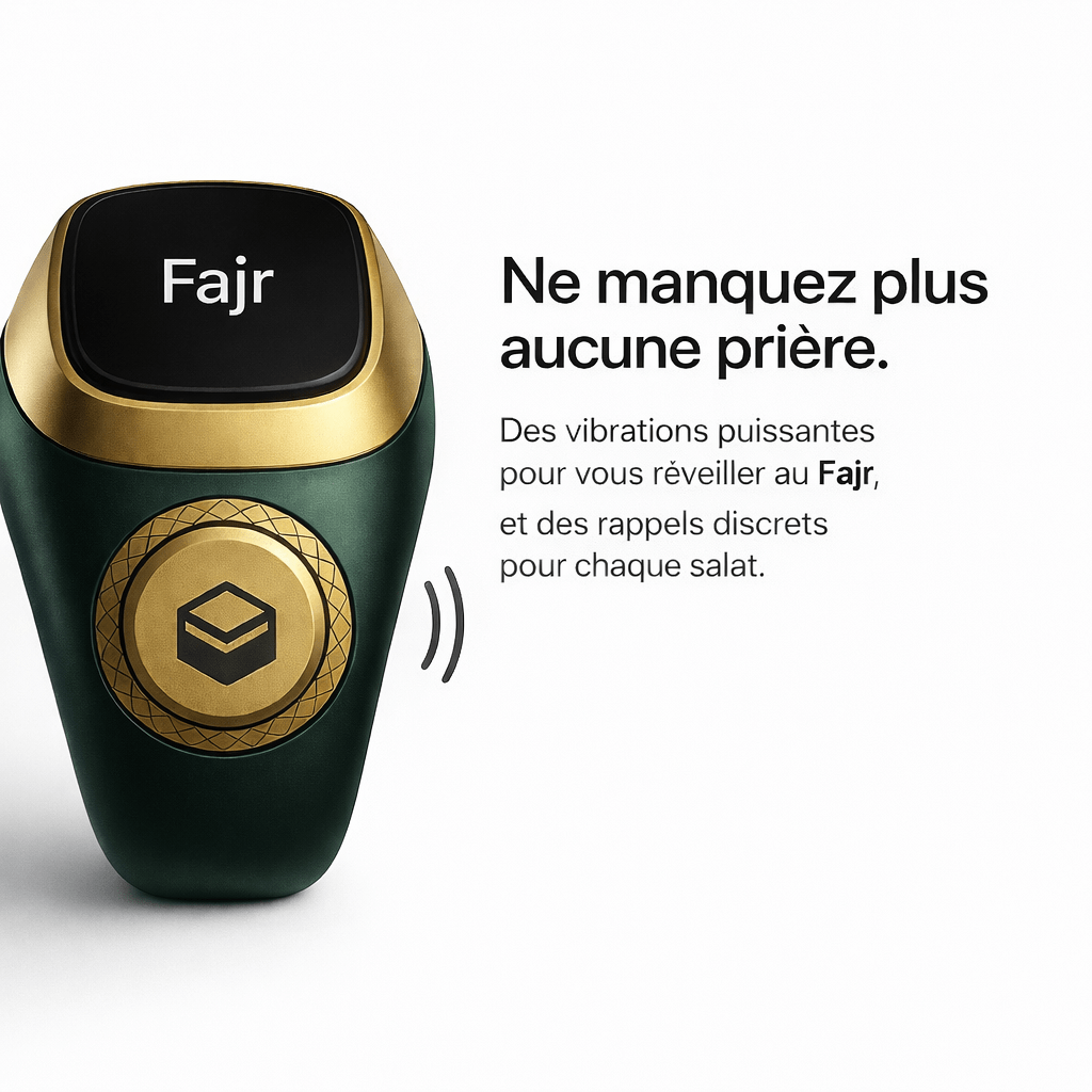 Zikr Ring – Rappel de prière & dhikr connecté - MeMuslim