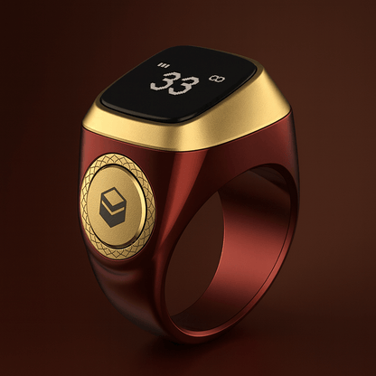 Dhikr Ring – Bague connectée avec appel à la prière & direction Qibla - MeMuslim