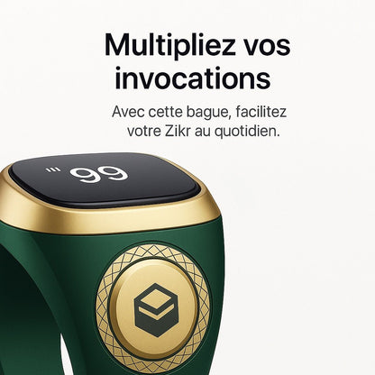 Zikr Ring – Tasbih connecté & rappel de prière - MeMuslim