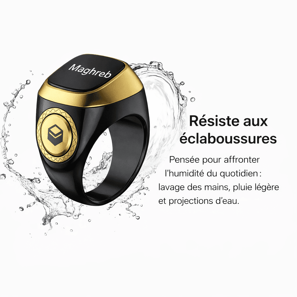 Bague MeMuslim – Pour rester constant dans le Dhikr et la Prière - MeMuslim