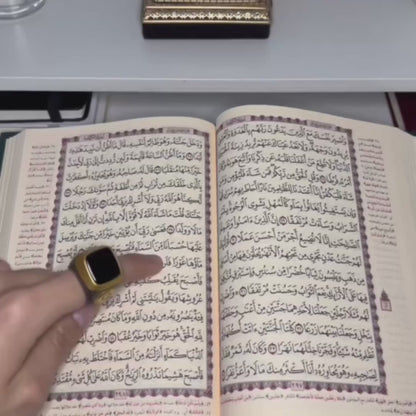 Bague MeMuslim – Rappel de prière & dhikr connecté